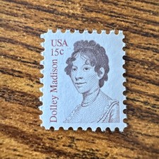 1980 USA # 1822 15c Dolley Madison - Single Unused Mint NH Stamp