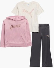 Puma Kids' T-Shirt, Hoodie  Pants Set Kids Size 4