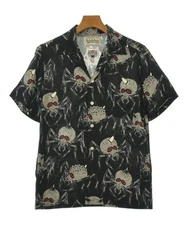 WACKO MARIA Casual Shirts BlackxGrayxRed(Patterned) M 2200601873012