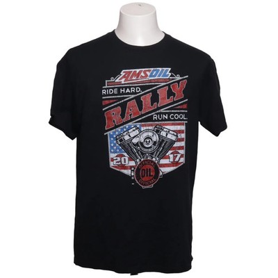 Gildan, T-shirt, Größe: L, DryBlend, Schwarz/Mehrfarbig #ACz