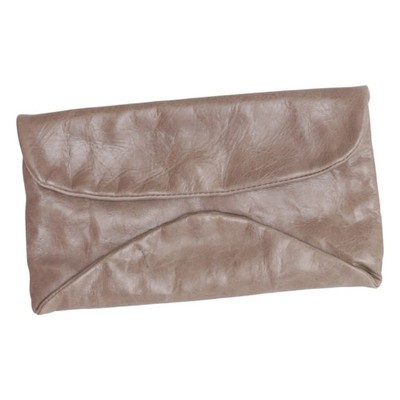 Alberta di Canio, Clutch, Damen, Leder, Grau, Sonstiges, 26, 1, 15 cm #3QJ