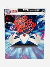 Speed Racer 4K Steelbook Limited Edition Blu-Ray - NEW SEALED