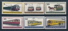 [122012] Germany Berlin 1971 Railway trains eisenbahn Tram Subway  MNH