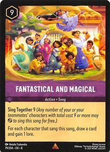 Fantastical and Magical 79/204 Reign of Jafar Disney Lorcana 000716