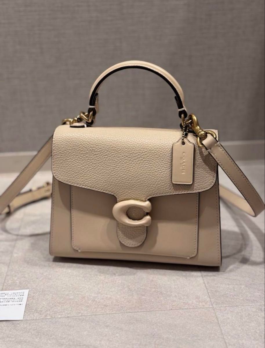 Coach Tabby Top Handle Leather Shoulder Bag in Excellent Condition