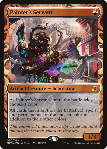 MTG Painter's Servant Masterpiece  Kaladesh Inventions  Playtest Card
