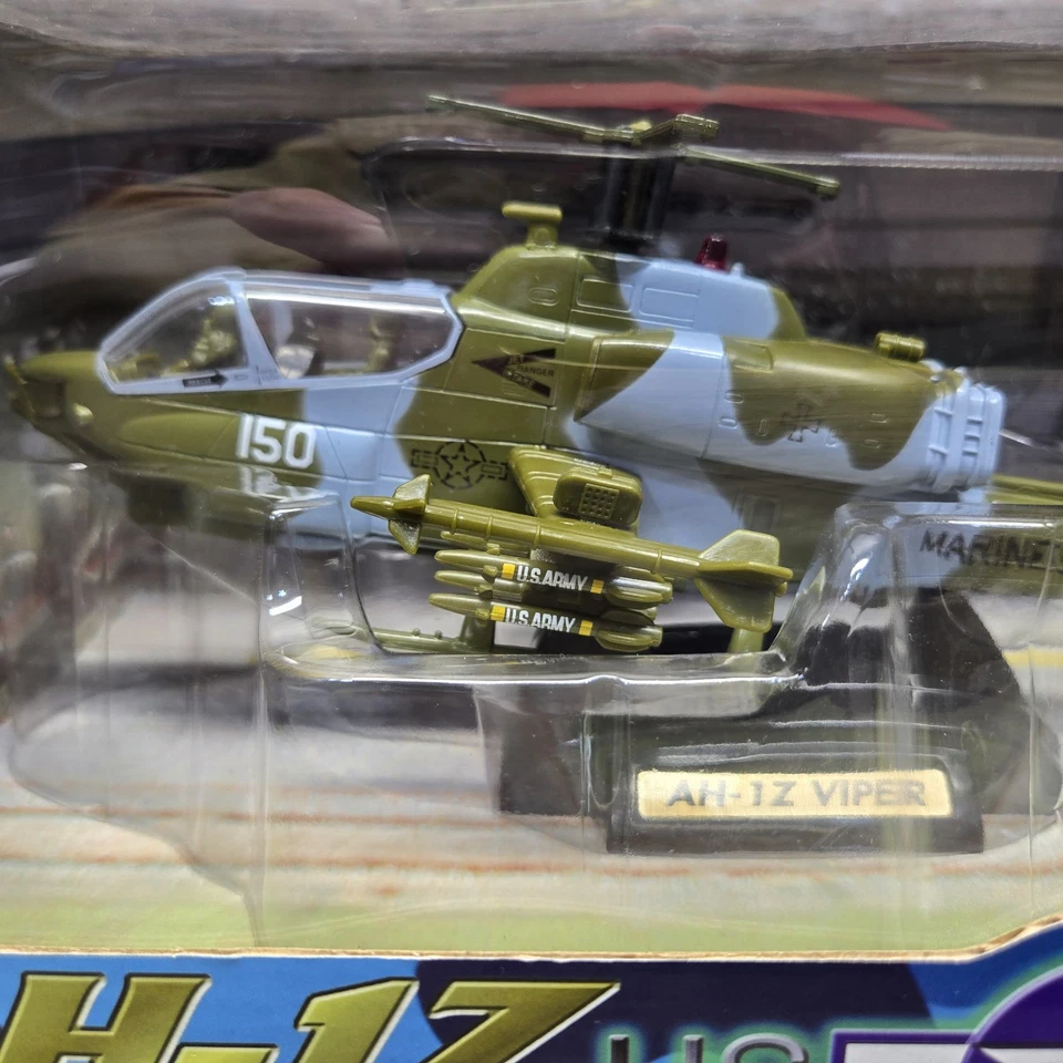 Motor Max AH-1Z Viper US Navy Viper Combat Helicopter 1:48 Diecast Model Marines - Image 2 of 4