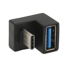 U Shape Type C Male To USB Female Adapter 10Gbps Plug And Play Type C To USB3.0