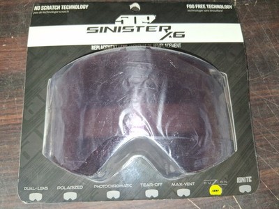 NEW 509 Sinister X6 Fuzion Lens Fire/Rose F02001000-000-101