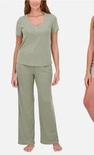 Live2Lounge Women’s 2-piece Pointelle Lounge Set XXL