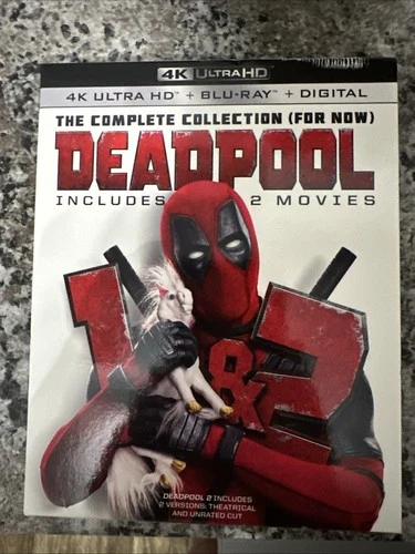 Deadpool 1 And 2 Case And Box Only.  No Discs