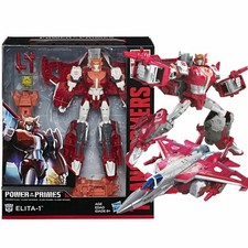 Transformers Generations Power of the Primes ELITA-1 Voyager Class Toys Hot Sale