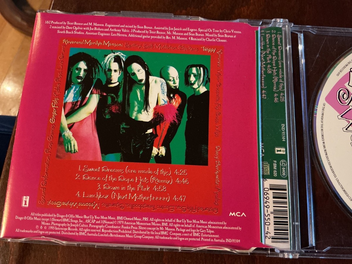 Sweet Dreams [IMPORT] by Marilyn Manson (Jul-1996, Inter) for sale