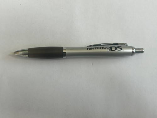 Official Nintendo DS Large Retractable Pen Stylus with Rubber Grip Black