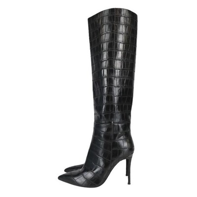 Jeffrey Campbell Damen Schuhe Stiefel Gr. 38 Schwarz Damenstiefel Boots