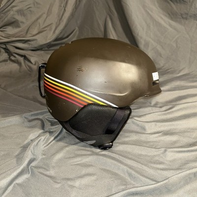 brown snowboard helmet Smith Maze Ski Snowboard Helmet Adult Large 59-63cm Limited Edition Brown