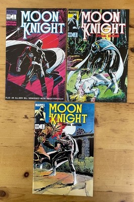 MOON KNIGHT SPECIAL EDITION # 1-3 ~ MARVEL COMICS 1983 VF