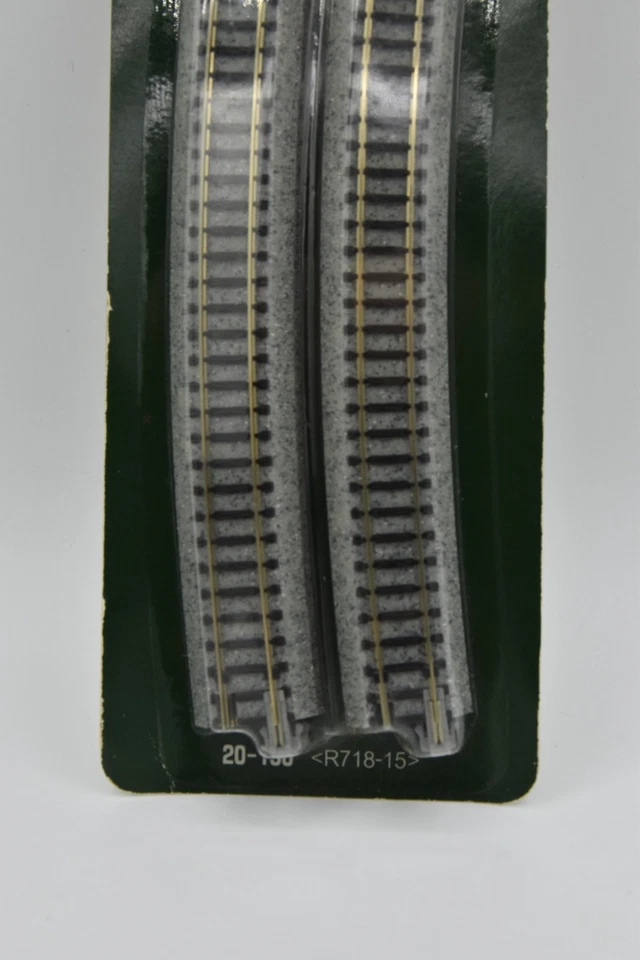 Kato Unitrack 20-150 Curve Track 28 1/4" Radius R718-15 4pc N Scale Model Trains - Image 2 of 4