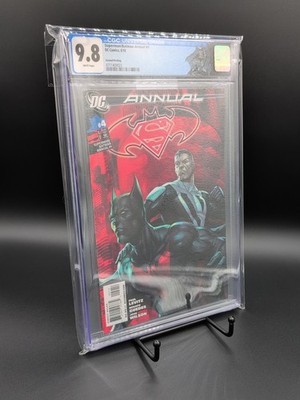 Superman / Batman Annual #4 CGC 9.8 2nd Print 1st Batman Beyond DCU Custom Label