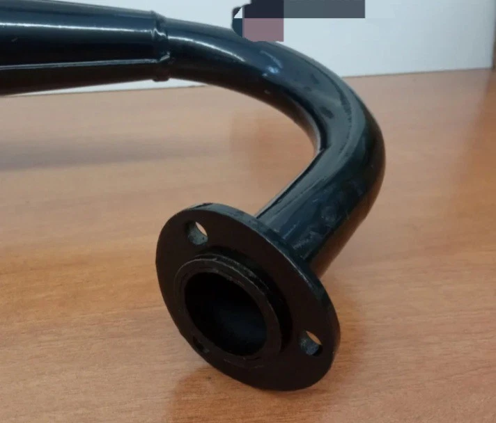 Marmitta Turbokit Minarelli P6 P4  Stesino Tubone Motron Attacco 3 Fori NUOVA  - Immagine 3 di 4