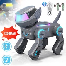 Intelligenter Roboter Hund mit Fernbedienung Freiem Programmiermodus Geschenk DE