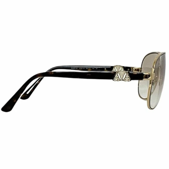 Óculos de sol Bvlgari usado, casca de tartaruga marrom, 6080-B, - Imagem 3 de 4