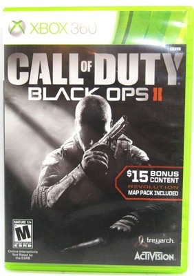 XBOX 360 Call of Duty Black Ops II Game/Case/Manual.