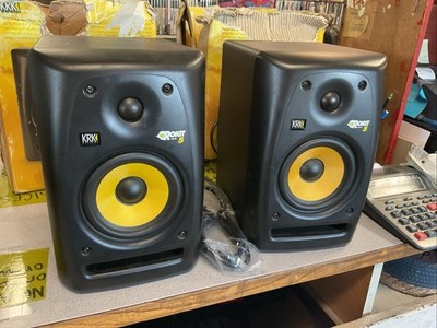 KRK Rokit Powered 5 Classic Studio Monitor Speakers Pair Black