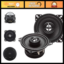 120W 2-Way 4" Coaxial Speakers, High-Performance Audio System, Pair