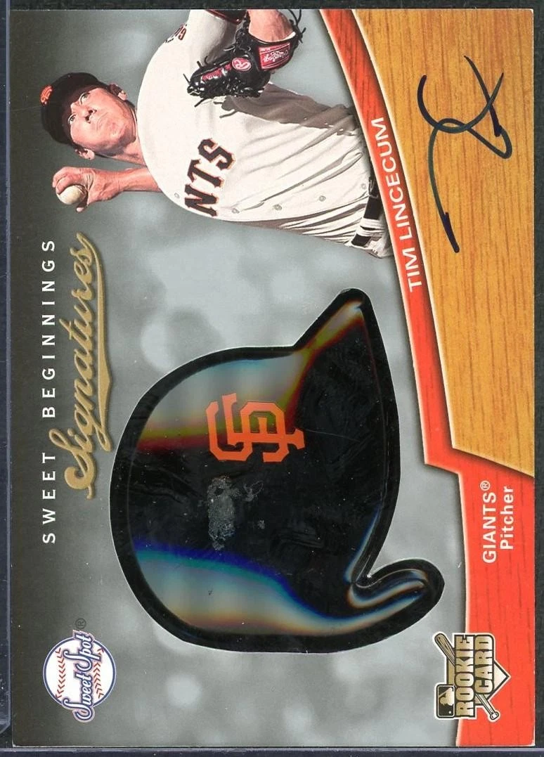 Upper Deck Tim Lincecum Baseball Sports Trading Cards