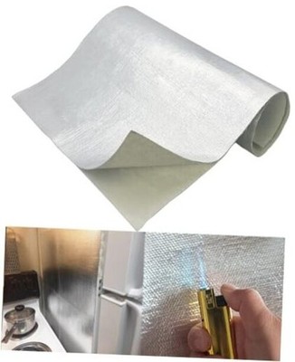 Heat Shield Automotive Thermal Barrier - 12'' X 24'' Aluminum Backed Aluminized 