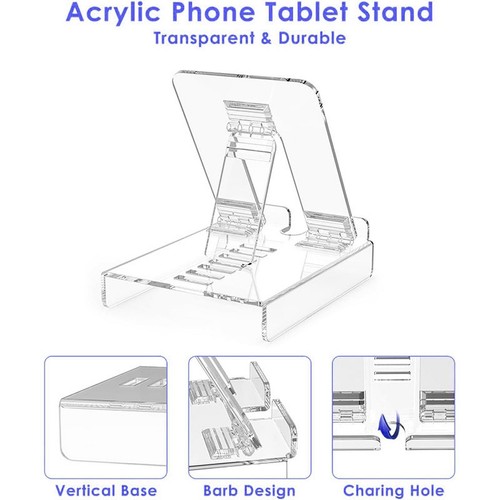 Support de tablette de bureau, support téléphone portable et robuste pour la - Photo 4/7
