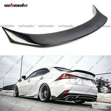 Real Carbon Fiber Psm Highkick Trunk Spoiler For 14-20 Lexus Is200t Is300 Is350 Real Carbon Fiber Psm Highkick Trunk Spoiler For 14-20 Lexus Is200t Is300 Is350