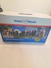 Walkin Wheels Adjustable Wheelchair for Dogs Small 15-25lb 12-25 Inch Camo