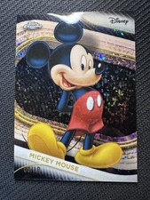 2025 Topps Chrome Disney Mickey Mouse Black Mini Diamond Refractor SSP /10