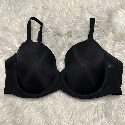 Wacoal 40C Bra Black Ultimate Side Smoother 853281 Underwire Back Closure