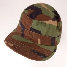 Propper Patrol Cap Men's Large Woodland Camo Military Style 100% Cotton