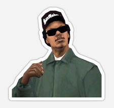 3" Ryder Sticker Grand Theft Auto San Andreas PS2 Rockstar CJ Matte Finish
