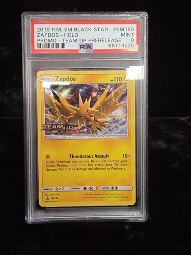 Zapdos graded PSA 9 for sale on eBay