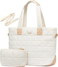 LOVEVOOK Tote Bags for Women, Large Work Bag with Laptop Compartment, Lightweig