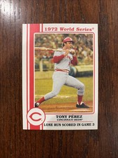 2021 Topps Heritage #72WS-5 Tony Pérez 1972 World Series Highlights