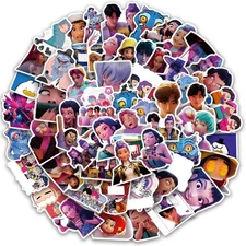 60pcs Kpop Demon Hunters Stickers Huntrix Saja Boys Rumi Jinu Mira Zoey for Kids