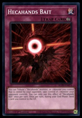 Hecahands Bait 1st Edition Common Blazing Dominion BLZD-EN075 NM