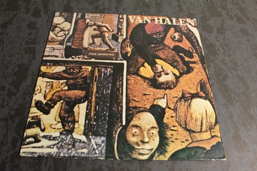Van Halen - Fair Warning Original LP 1981 Warner Brothers Vinyl Record