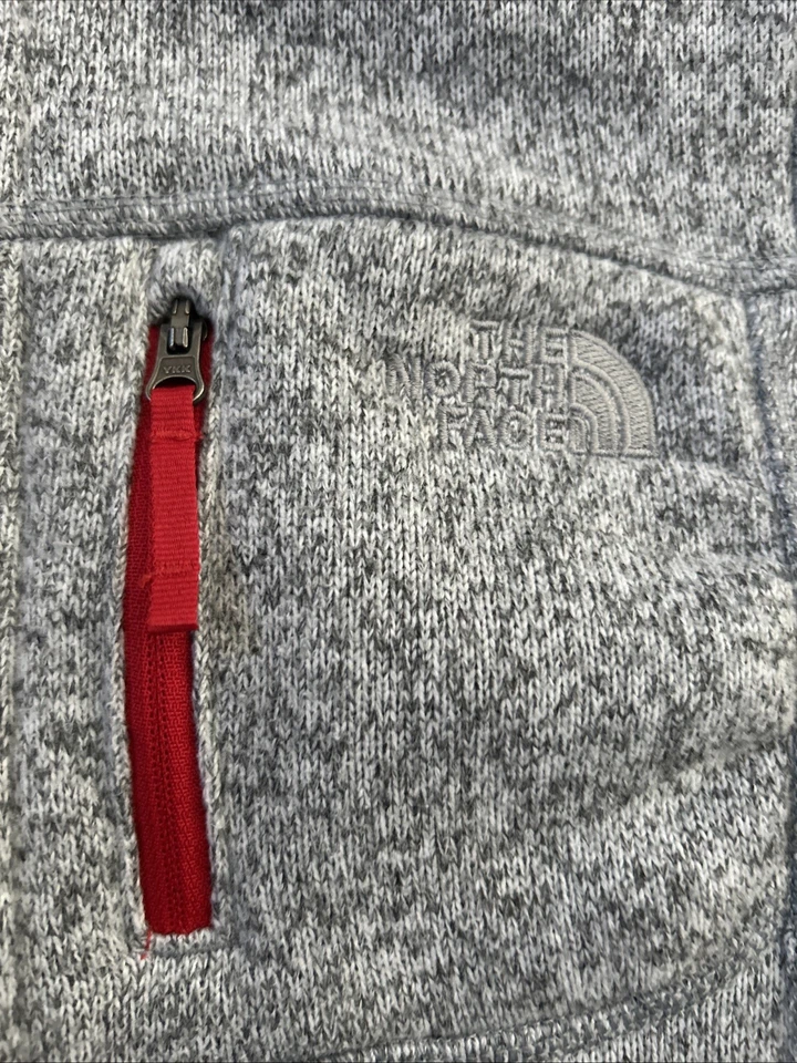 North Face Jacket Boys S 7/8 Black Full Zip - Image 2 of 4