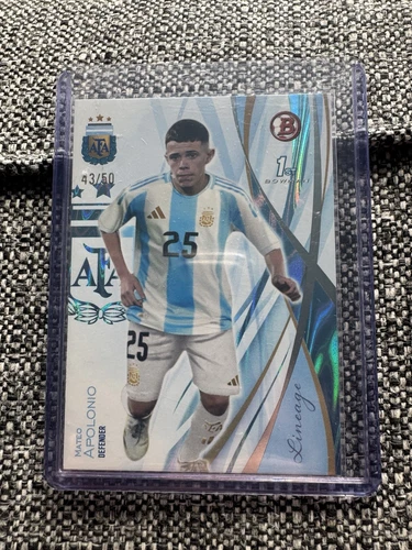 Mateo Apolonio 1st Bowman Argentina Lineage /50