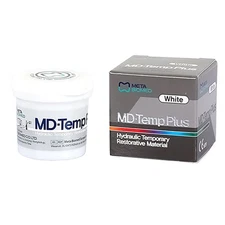 Meta Biomed 307991 Md-Temp Plus Hydraulic Temporary Restorative White Paste 40gm