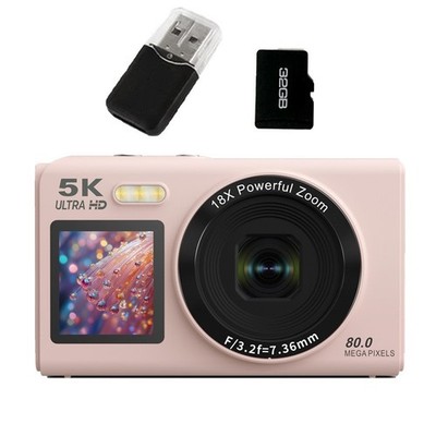 5K CCD Kamera mit F/3.2 Objektiv f=7.36mm 18X Zoom und HD Dual Display für