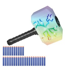 Thors Dart-Blasting Hammer Toys with Lights -Toys for 5 6 7 8 9 Year Old Boy...