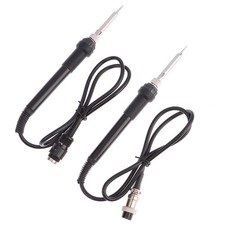 Electric Soldering Iron Handle 2PCS Compatible with Multiple Soldering Models